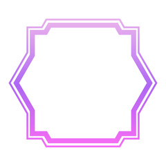 gradient abstract frame border

