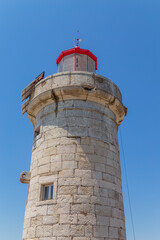 Fototapeta na wymiar the Bugio Lighthouse in Lisbon