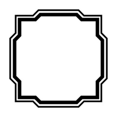 abstract frame border
