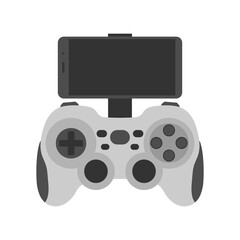 Video game controller vector illustration Gamepad sign
