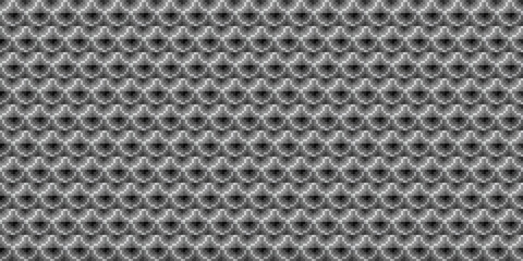 Monochrome geometric grid Pixel Art style background Modern black and white abstract mosaic texture