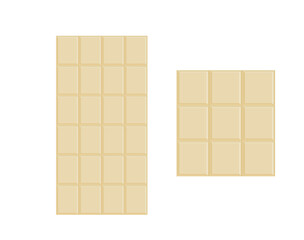 White chocolate bar