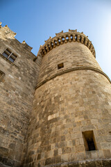 The citadel of Rhodes, Greece