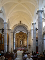 Obraz premium Beja Cathedral interior
