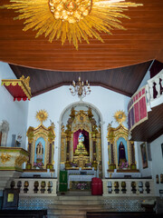 Misericordia Church interior, Seia, Portugal