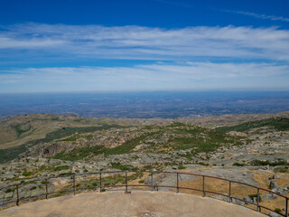 Serra da Estrela landscape seen from Lagoa Comprida