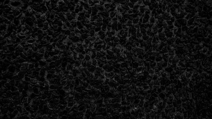 Black texture of stone wall