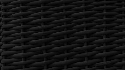 Fototapeta premium Straw weaving texture closeup Handcraft woven