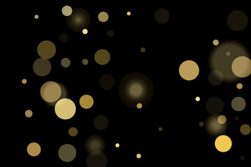 Gold glitter confetti, great design for any purpose. Party decor.