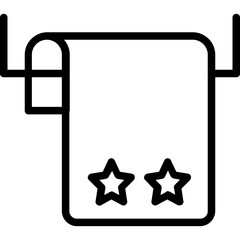 Towel Vector Icon