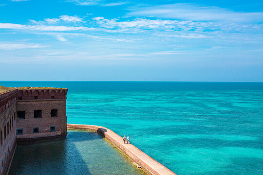Dry Tortugas Fort Jefferson In The Florida Keys