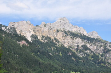 Fototapeta na wymiar Tannheimertal, Haller am Haldensee, Österreich, Tirol, Urlaub, Reisen