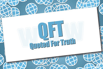 Internet Slang - QFT - obrazy, fototapety, plakaty