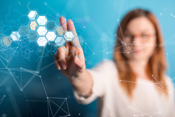 Futuristic wave, Futuristic data stream