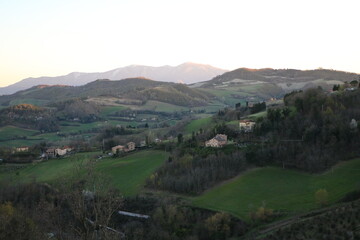 Obraz premium Landscape around Urbino, Italy