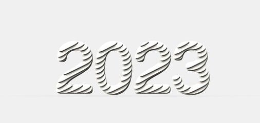 2023 text flyer design on graphic