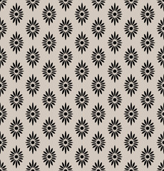 Fototapeta premium Seamless flowers pattern, small floral print.