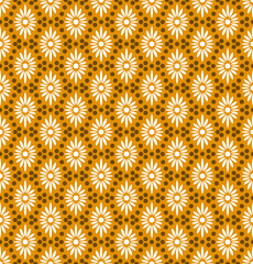 Seamless flowers pattern, small floral print.