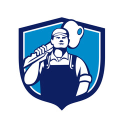 Locksmith Carry Key Shoulder Crest Retro