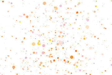Light multicolor background, colorful vector texture with circles. Splash effect banner. Glitter silver dot abstract illustration with blurred drops of rain. Pattern for web page, banner,poster, card