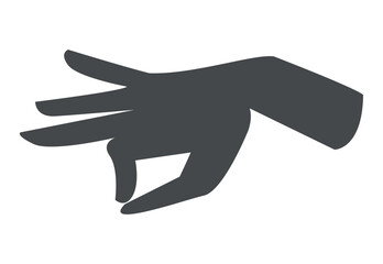 hand human silhouette