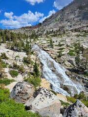 Horsetail Falls - Twin Bridges - California