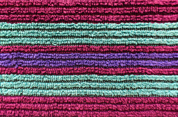 Obraz premium Colourful towel texture for background.