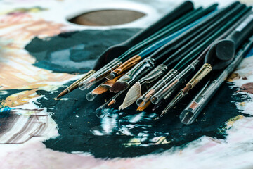 Obraz premium Painting work