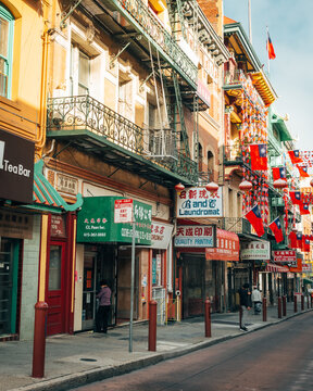 Waverly Place in Chinatown, San Francisco, California