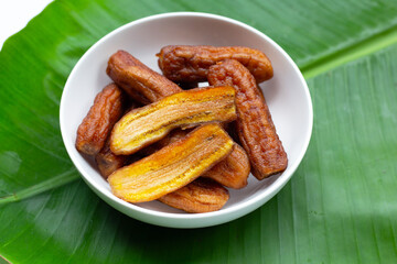 Sun dried bananas, Fruit snack
