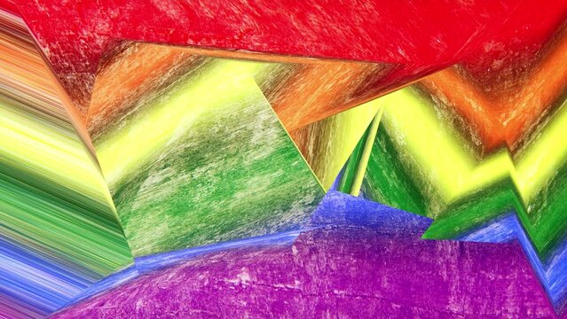 Cinemagraph of colorful grungy moving background
