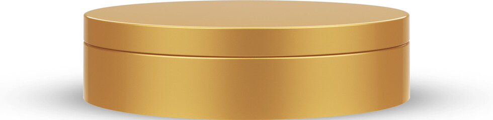Golden Round Podium Product Showcase