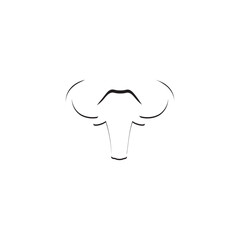Buffalo icon free illustration