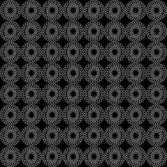 Vector line flowers square for footage background wallpaper and seamless artwork illustration texture of art graphic design isolated flat trendy design for fabric cotton beautiful pattern colorful