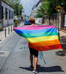 Gay pride flag