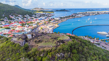 Aerial Photos of St Martin / Sint Maarten / SXM