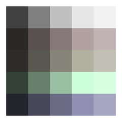Fototapeta na wymiar pastel color palette. Gradient rainbow pattern. Color palette concept. Vector illustration. stock image. 