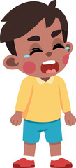 Kid Toddler Crying Standing Having Tantrum