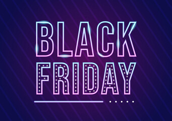 Black Friday Give Big Discount Sale For All Products with Gift Box or Marketing Price Tag in Template Hand Drawn Cartoon Flat Illustration