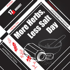 More Herbs Less Salt Day