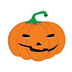 Halloween Pumpkin Illustration Vector Clipart