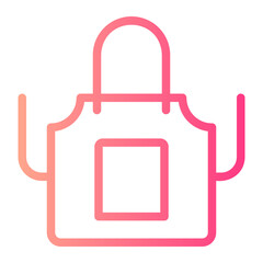 apron gradient icon