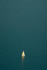 Sailboat on the Sea