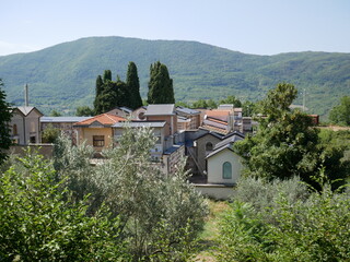 Scapoli - Isernia - Molise - The small town cemetery