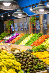 fruit and vegetable market, organic farm products