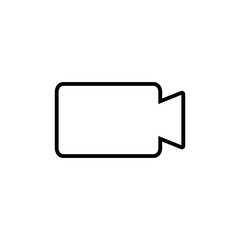 Naklejka premium video icons for image editing and navigation. the element design collection for ui ux design application or website.