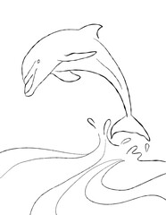 hand drawn illustration of a loma