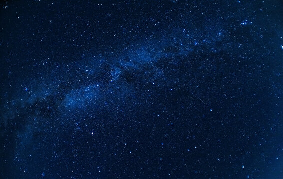 abstract astro photography of the night starry sky and milky way.