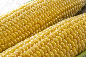 甘くて美味しいとうもろこし