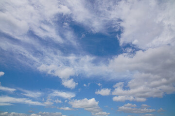 Fototapeta na wymiar 夏と秋の間の雲
